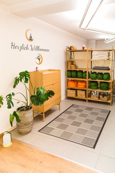 Kursraum - Material für Yoga