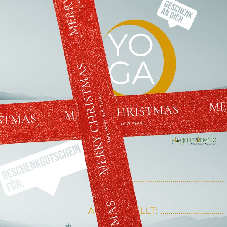 Gutschein für Yoga als Geschenk - Yoga verschenken