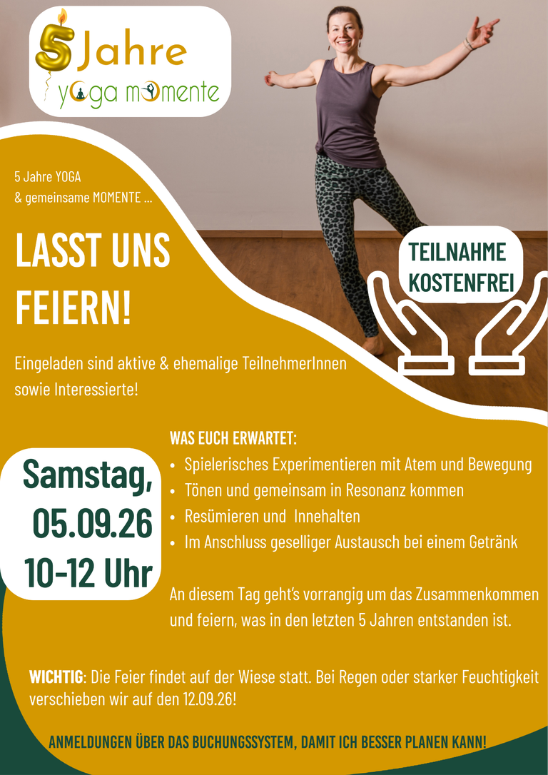 Gutschein für Yoga als Geschenk - Yoga verschenken