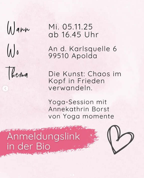 Gutschein für Yoga als Geschenk - Yoga verschenken